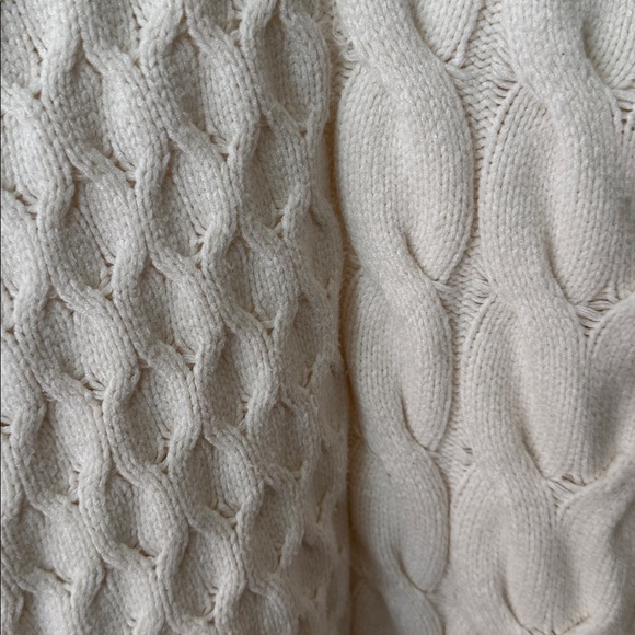 Cyrus Cream Cable Knit Sweater - Picture 2 of 5